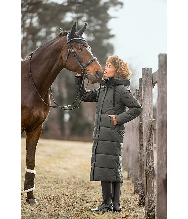 Manteau d'�quitation matelass� � capuche   Anne