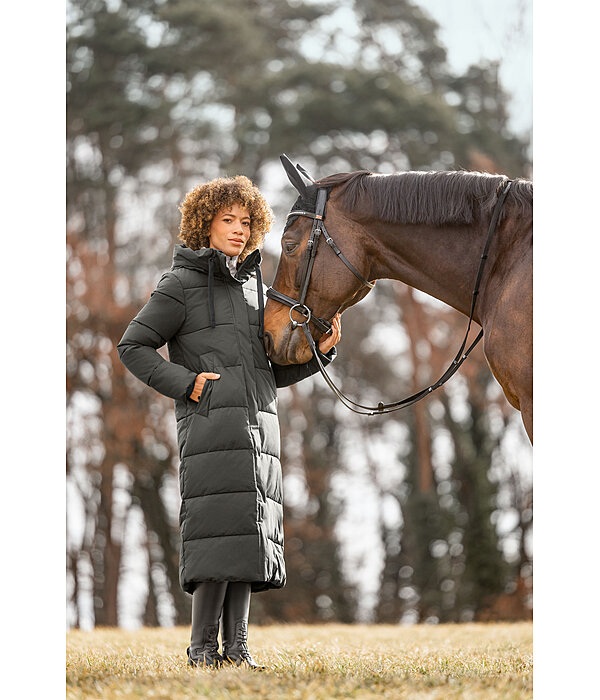 Manteau d'�quitation matelass� � capuche   Anne