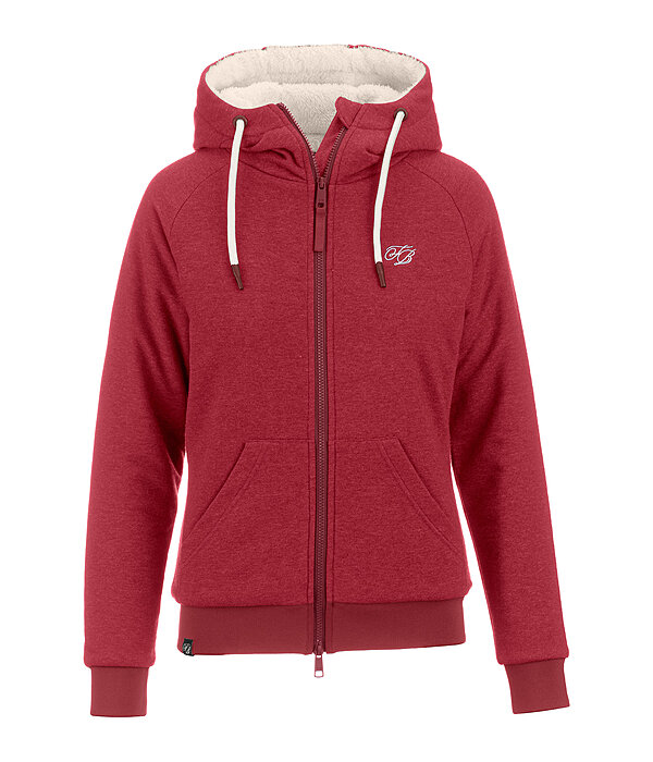 Sweat zipp� � capuche en polaire Teddy  Kaja