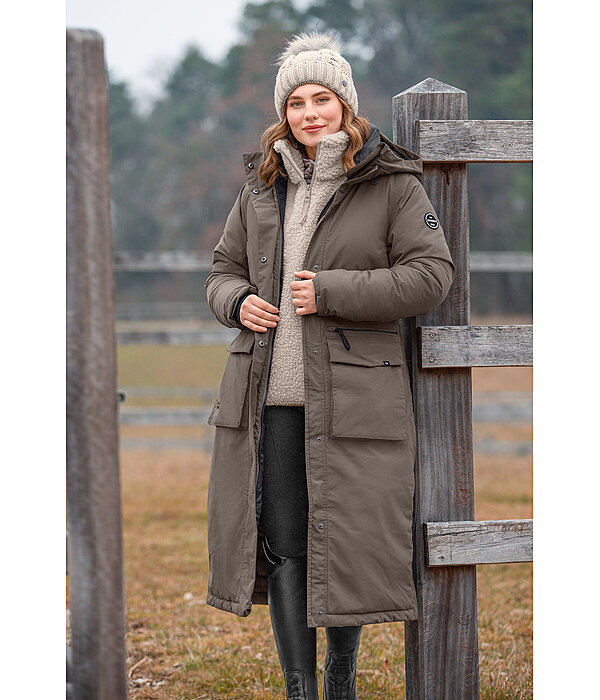 Parka longue  capuche  Claudi