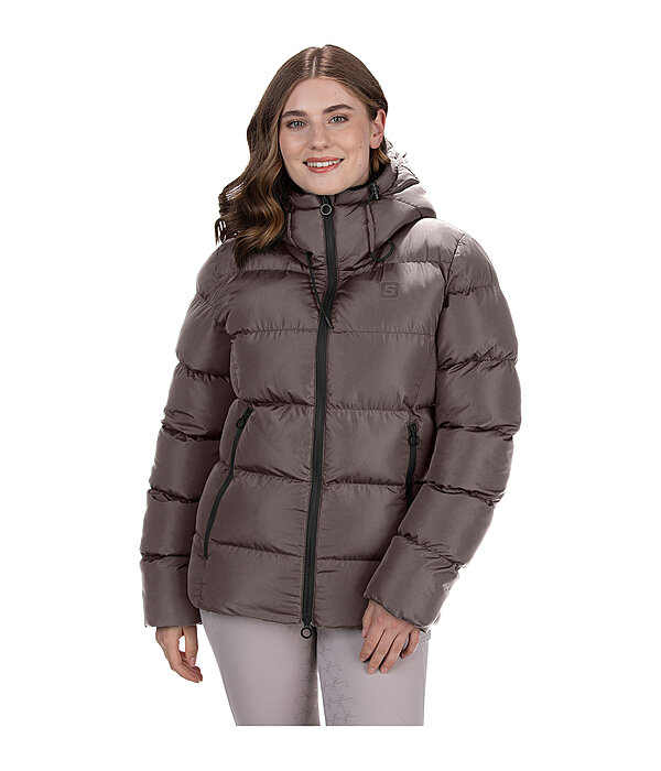 Veste d'quitation matelasse  capuche  Leela II