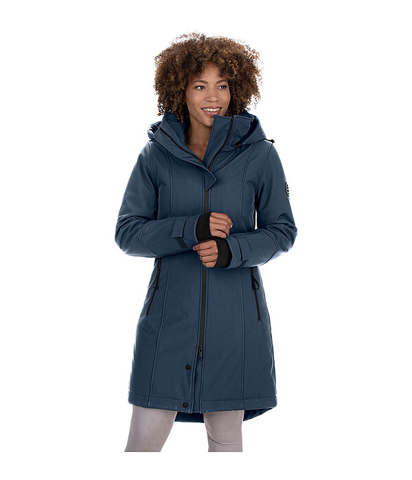 Manteau d'quitation softshell  capuche  Aurelie