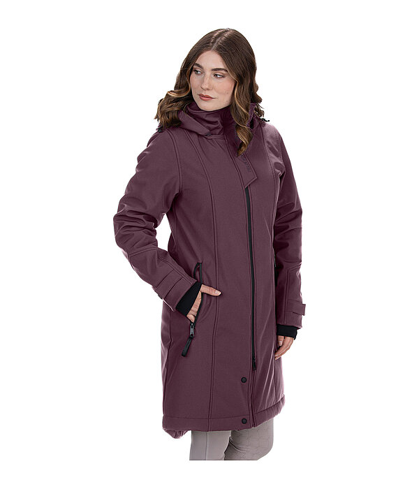 Manteau d'quitation softshell  capuche  Aurelie