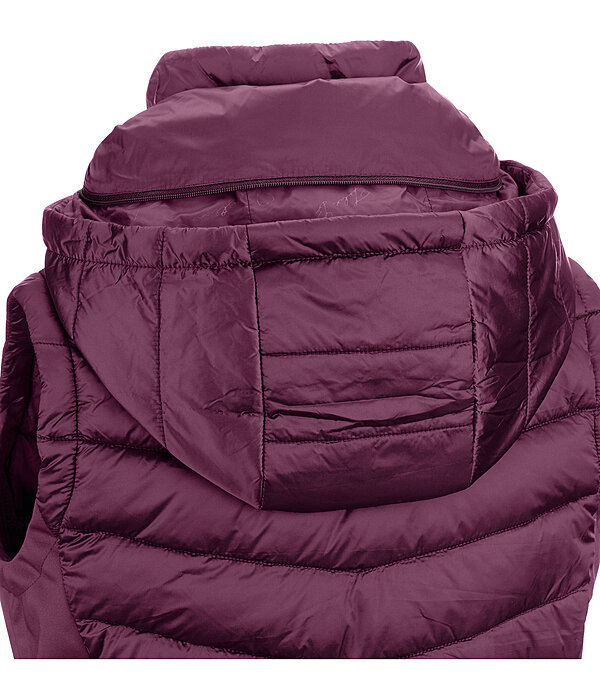 Gilet d'�quitation bi-mati�re � capuche  Zoey