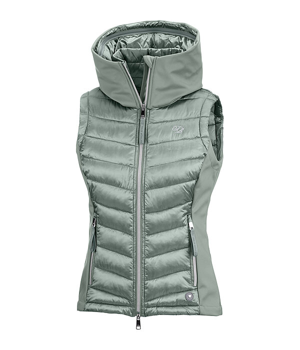 Gilet d'�quitation bi-mati�re � capuche  Zoey