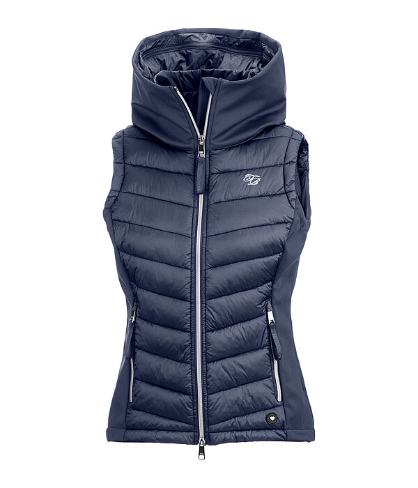 Gilet d'�quitation bi-mati�re � capuche  Zoey