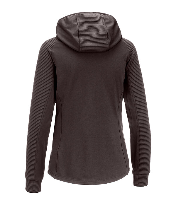 Veste stretch bi-mati�re � capuche  Lene