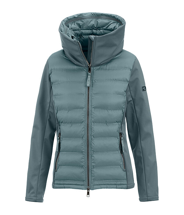 Veste d'quitation softshell bi-matire  capuche  Celina