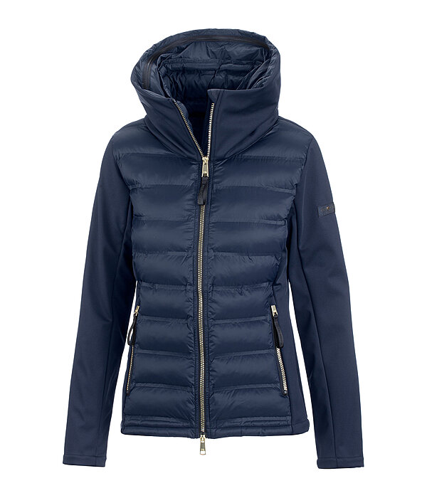 Veste d'quitation softshell bi-matire  capuche  Celina