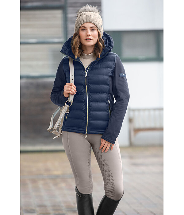 Veste d'quitation softshell bi-matire  capuche  Celina