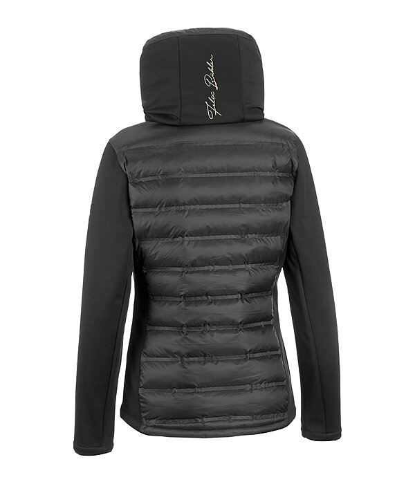 Veste d'quitation softshell bi-matire  capuche  Celina