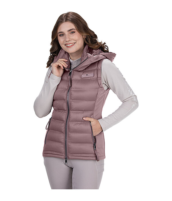 Gilet d'quitation softshell bi-matire  capuche  Jessy