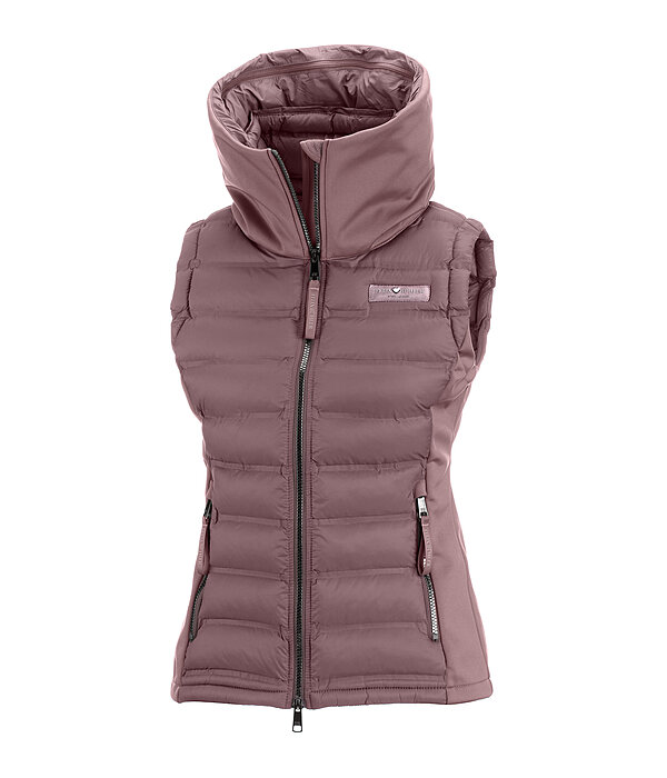 Gilet d'quitation softshell bi-matire  capuche  Jessy