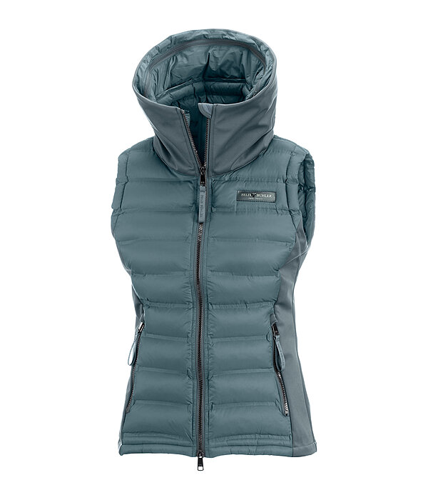 Gilet d'quitation softshell bi-matire  capuche  Jessy