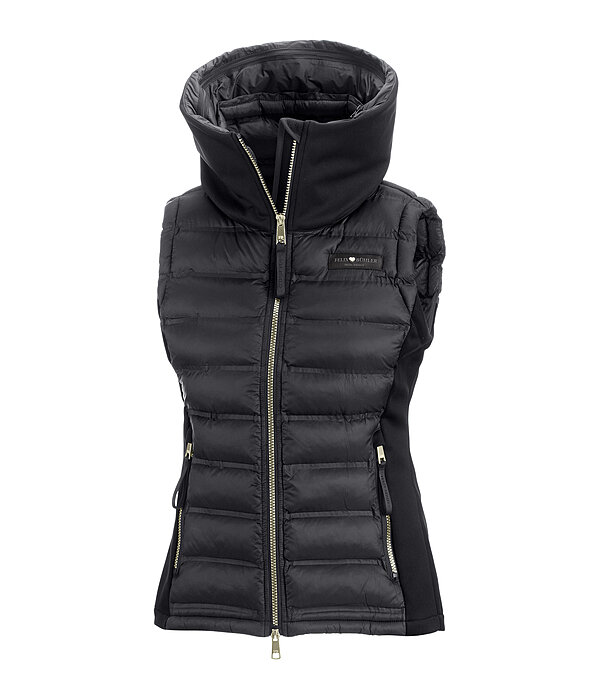 Gilet d'quitation softshell bi-matire  capuche  Jessy