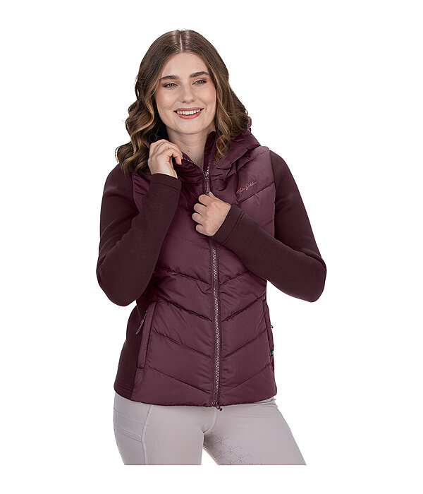 Veste d'quitation bi-matire  capuche  Melli