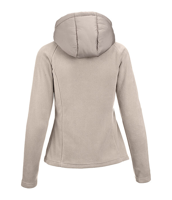 Veste bi-matire  capuche  Elisa