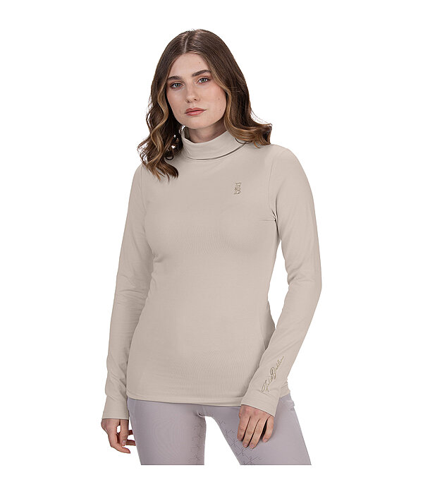 T-shirt col roul  manches longues  Claire