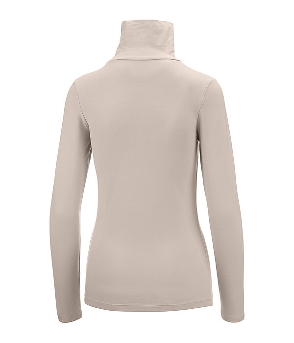 T-shirt col roul  manches longues  Claire