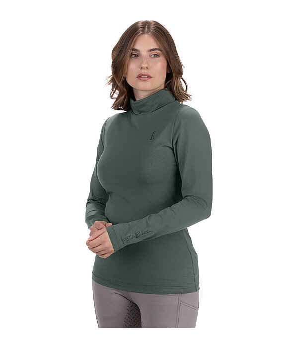 T-shirt col roul� � manches longues  Claire