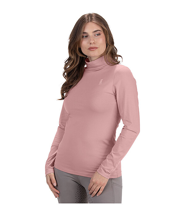 T-shirt col roul� � manches longues  Claire