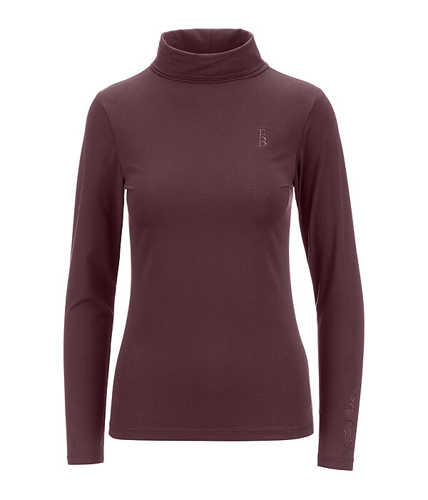 T-shirt col roul� � manches longues  Claire