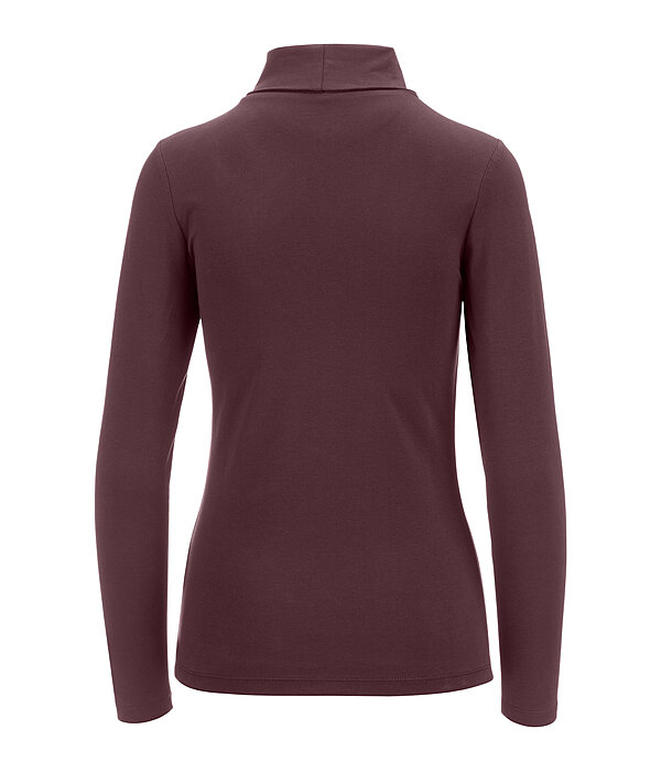 T-shirt col roul� � manches longues  Claire