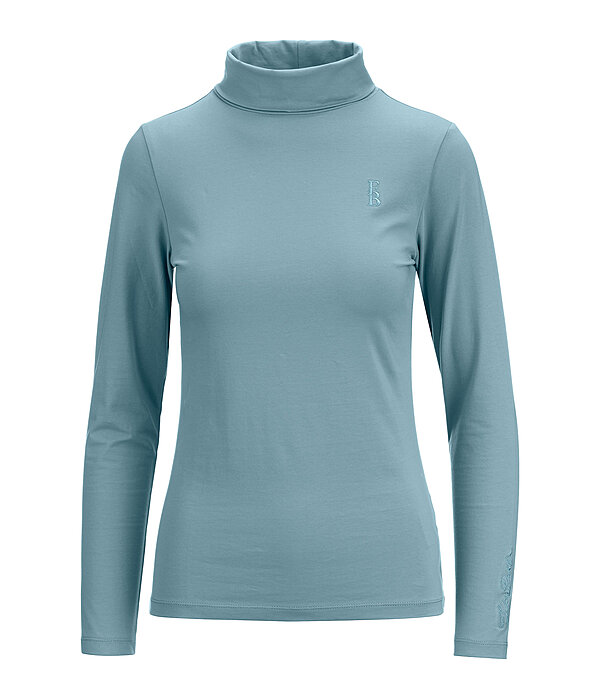 T-shirt col roul� � manches longues  Claire