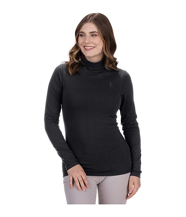 T-shirt col roul  manches longues  Claire