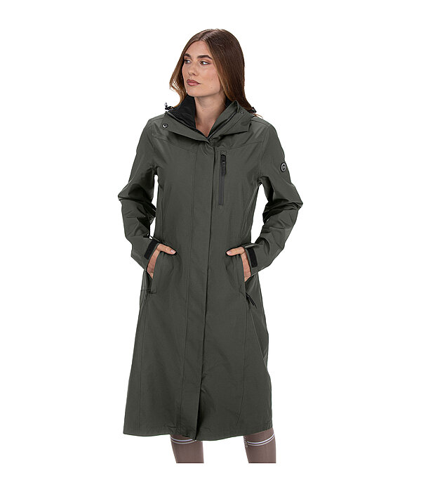 Manteau d'�quitation technique � capuche  Enna