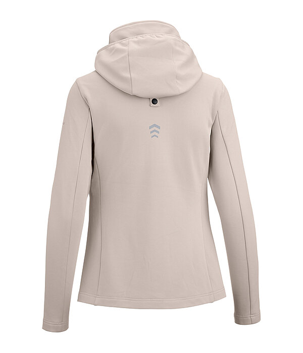 Veste bi-mati�re � capuche  Lina