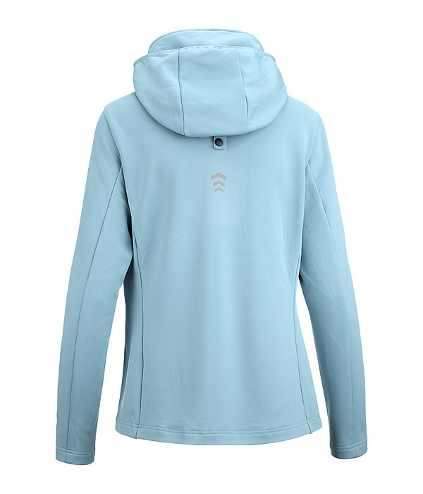 Veste bi-mati�re � capuche  Lina