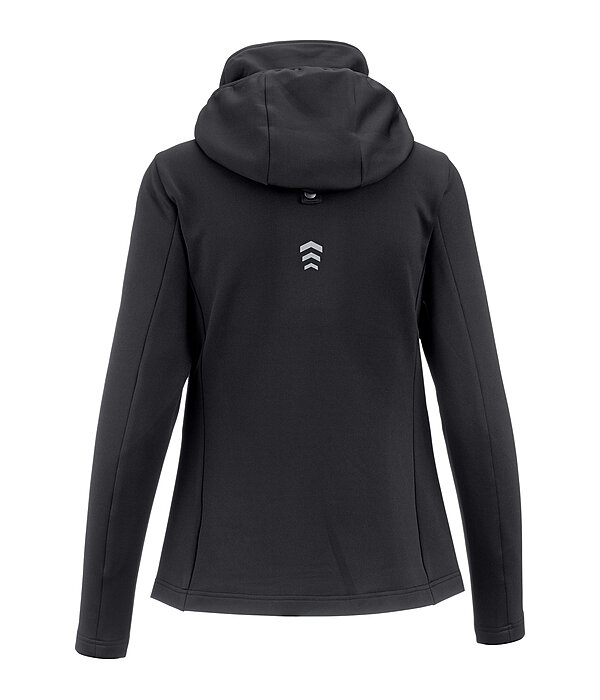 Veste bi-mati�re � capuche  Lina