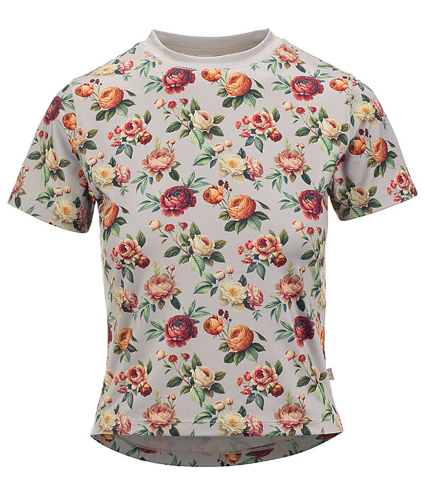 T-shirt technique cropped  Fleur