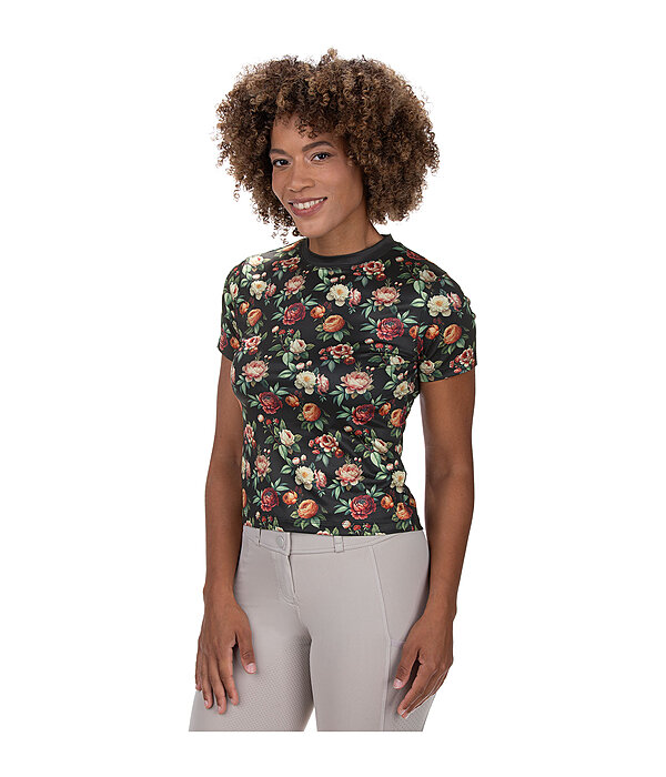 T-shirt technique cropped  Fleur