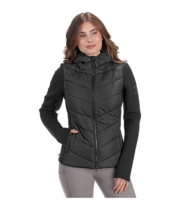 Veste d'�quitation bi-mati�re � capuche  Melli II
