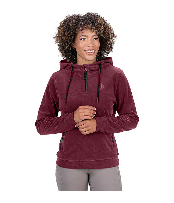Sweat � capuche en polaire  Caty