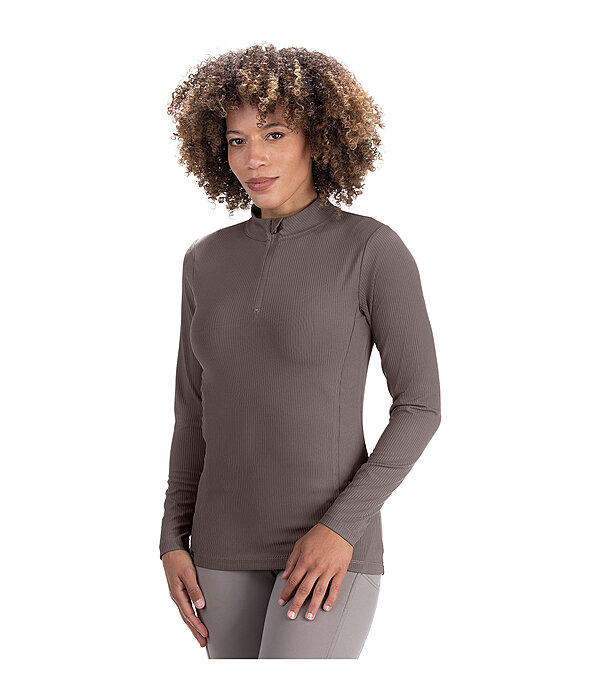 T-shirt technique c�tel� � manches longues  Susanne