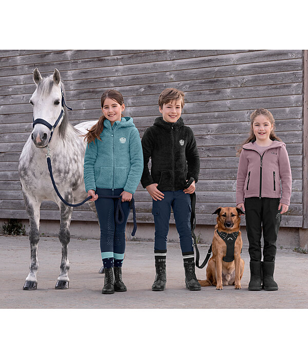 Veste � capuche en polaire Teddy enfant  Irma