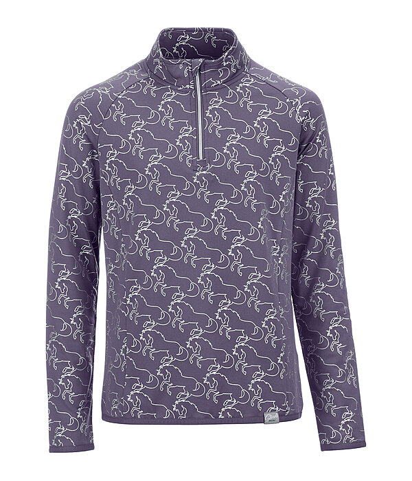 T-shirt technique � manches longues en stretch enfant  Xena