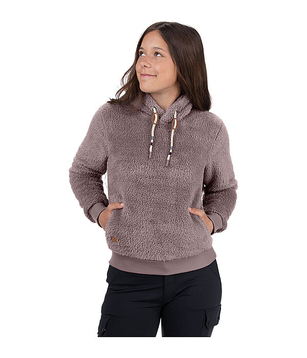 Pull  capuche en polaire Teddy enfant  Bette