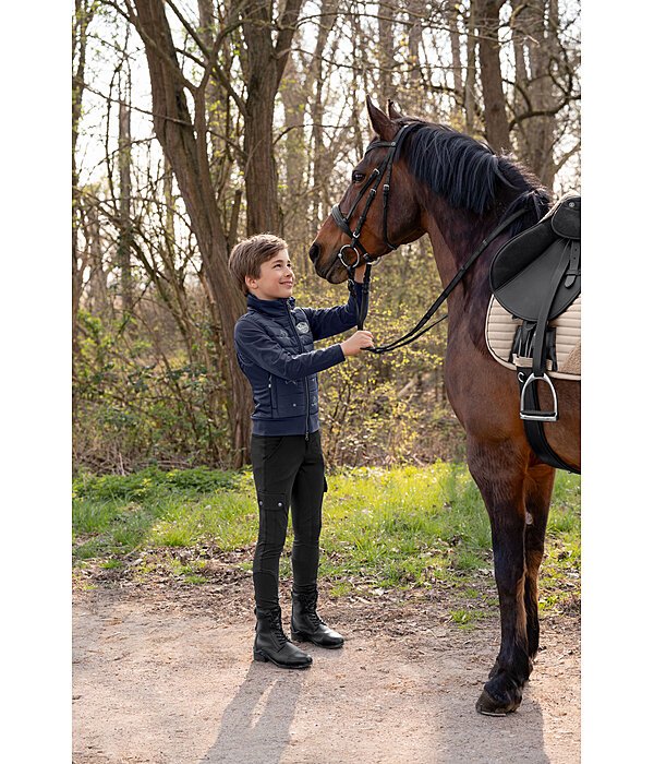 Gilet d'�quitation bi-mati�re pour enfant   Shine