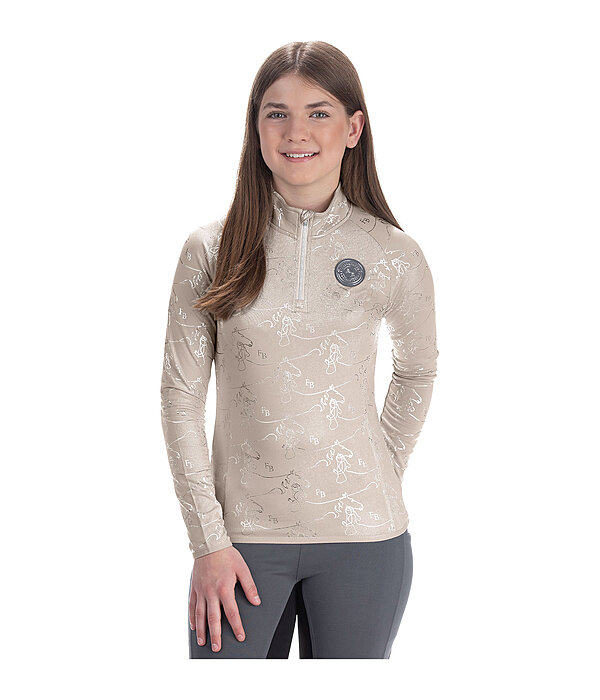 T-shirt technique � manches longues pour enfant  Marion