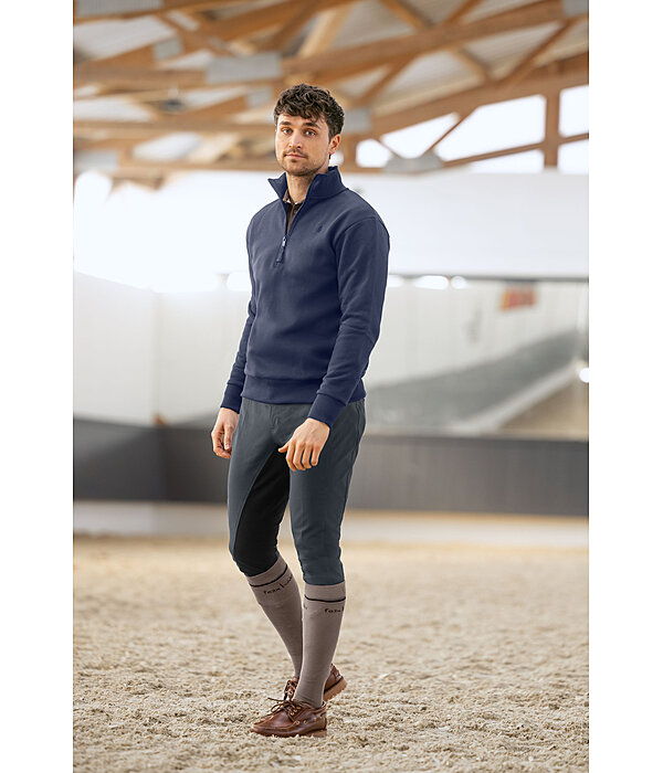 Sweat avec col zipp� homme  Portland