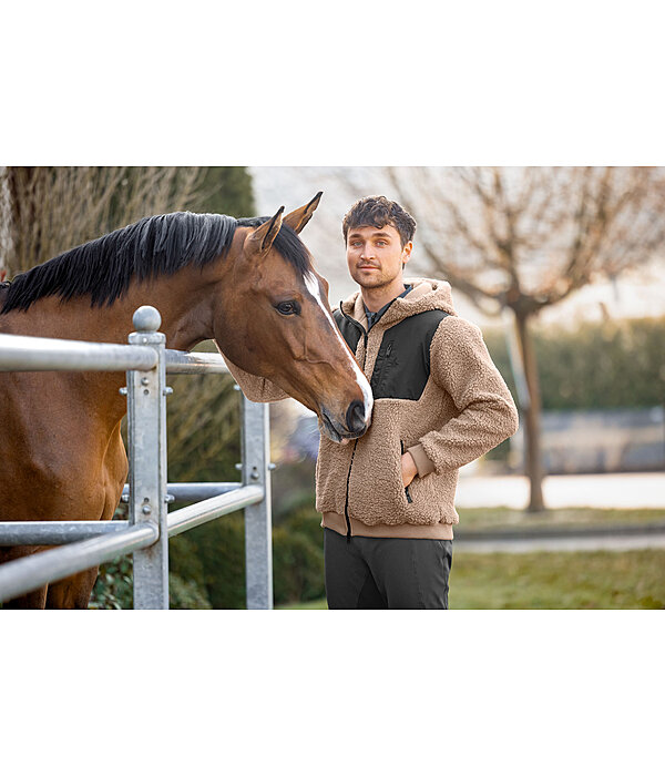 Veste bi-mati�re avec polaire Teddy homme  Ottawa