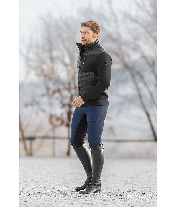 Veste d'quitation bi-matire homme  Porto