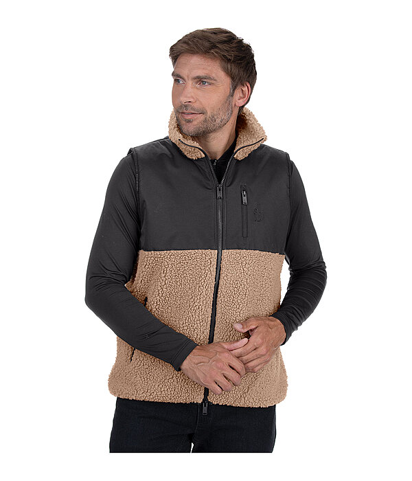Gilet bi-matire avec polaire Teddy homme  Minnesota