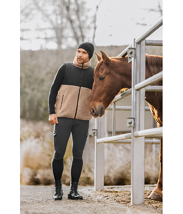 Gilet bi-matire avec polaire Teddy homme  Minnesota