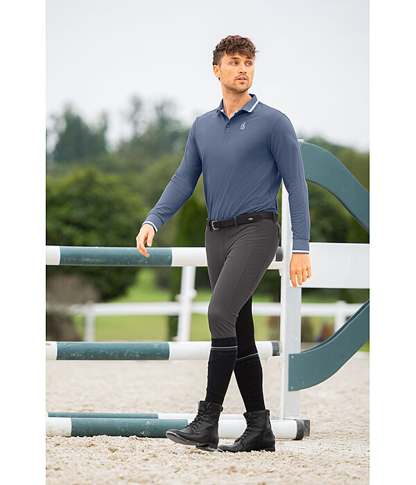 Polo technique � manches longues homme