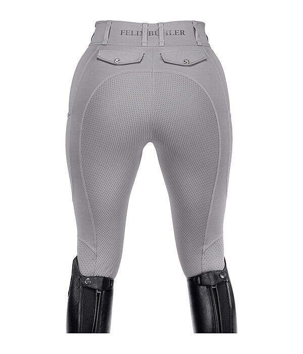 Pantalon d'�quitation d'�t� hybride � fond int�gral grip  Samira-Mesh